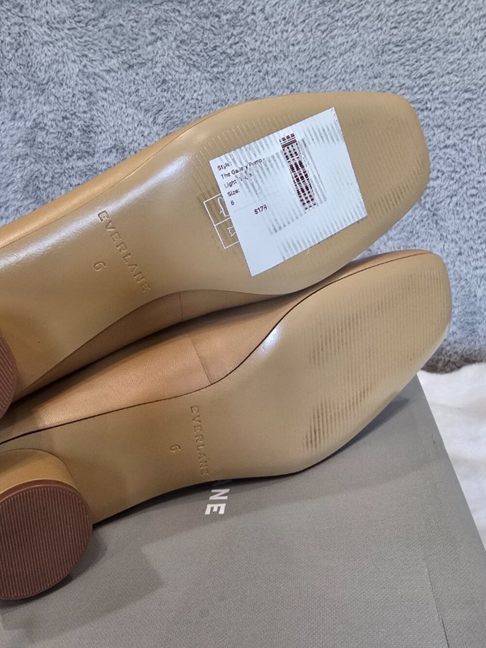 Everlane Gallery Pump Light Taupe Leather Women's Sizes NEW in BOX Minimalist - Picture 13 of 15